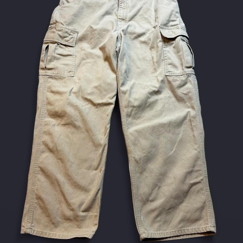 Carhartt workwear gorpcore cargo khaki pants size 38x30‎ READ